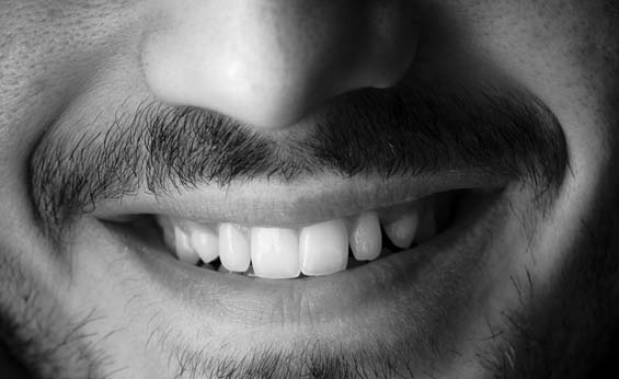 Smiling Man with Healthy Teeth